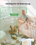 НОВ Запечатан Смарт AI бебефон YESIMOM 1080P – 4.3" Монитор + App Control, 360°  , снимка 5