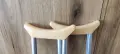 Медицински алуминиеви патерици - 2 броя, здрави, леки, ергономични, регулируема височина, снимка 4