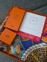 Чисто нови оригинални Hermes шал и пръстен за шал, снимка 7