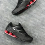 Nike Shox Enigma Мъжки Маратонки С Кутия👟Мъжки Спортни Обувки Цвят Черно и Червено Код S449, снимка 6