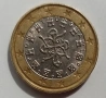 Рядка португалска монета 1€ , снимка 2
