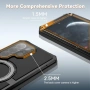 R-JUST Life Водоустойчив и прахоустойчив MagSafe калъф за Samsung Galaxy S26 Ultra 5G със стойка – Ч, снимка 7
