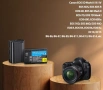LP-E6NH за Canon с USB-c зареждане, снимка 2