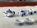 Ретро миниатюрен порцеланов сервиз за чай/кафе , снимка 3