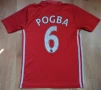 Manchester United / Pogba #6 / детска футболна тениска Манчестър Юнайтед - ръст 140см, снимка 1