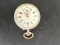 Швейцарски Сребърен джобен часовник 1905г. - 6 РУБИНА - ПРОМОЦИЯ, снимка 5
