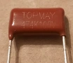 Кондензатори 470nF 100V polyester film, снимка 1
