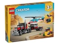 НОВО ЛЕГО 31146 Криейтър - Камион с платформа и хеликоптер LEGO 31146 Flatbed Truck with Helicopter, снимка 1