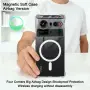 IMAK за ZTE nubia Z80 Ultra 5G Магнитен Airbag Удароустойчив TPU Калъф със Скрийн Протектор – Прозра, снимка 2