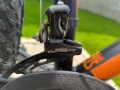 Алуминиев велосипед МТВ Shimano с хидравлични дискови спирачки колело като ново, снимка 7