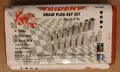 TRIDENT TOOLS 18бр. 3/8" DRAIN PLUG KEY SET вложки камъни комплект, снимка 3