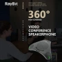 USB конферентен спийкър с микрофон за 8-10 души, снимка 8