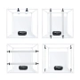Професионална Фотографска Кутия 80см, Димируемо LED, 3 PVC фона, Фотобокс за продуктови снимки, снимка 13