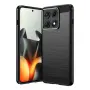 За Motorola Edge 70 Max 5G Carbon Fiber Brushed TPU Калъф със Скрийн Протектор – 3 цвята, снимка 1