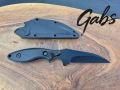 Фиксиран нож WPKOPYA USA Hunting Knife,фултанг с твърда кания, снимка 3