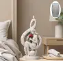Молд жена със сол ключ , снимка 3