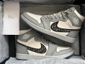 Nike Air Jordan 1 Dior сникърси обувки, снимка 4