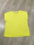 Calvin Klein 100% лен тениска в жълт цвят, снимка 4