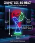 Смарт LED неон надпис/декор купа за световното 2026 – RGB, USB захранване, димиране и монтаж, снимка 3