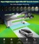 LED прожектор с датчик за движение и дистанционно управление – 3600LM, 3 регулируеми глави, снимка 8