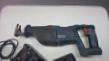 Саблен трион Bosch GSA 18 Li с батерия 4ah и зарядно, снимка 2