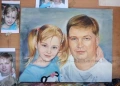 ПОРТРЕТИ с пастел и маслени бои, ръчно рисувани, снимка 2