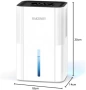 Влагоуловител 2800ml с таймер, размразяване и LED, снимка 8
