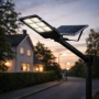 Соларна улична лампа Lylu 2400W с отделен панел и дистанционно управление, снимка 1