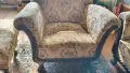 Продавам холна гарнитура от масивно дърво в комплект с 2бр. маси и шкафче, снимка 4