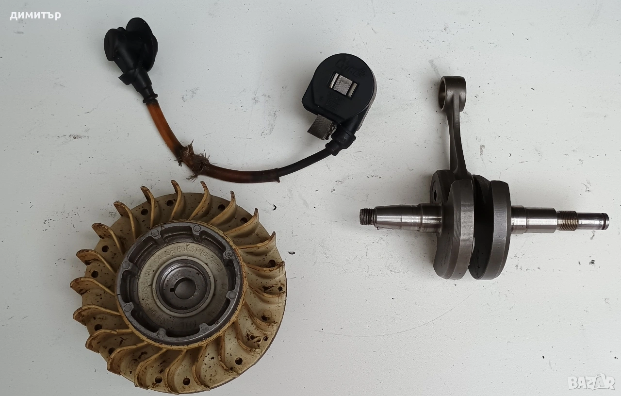 Колянов вал,Маховик,Бобина за Щил/Stihl 066/660/650/064, снимка 1