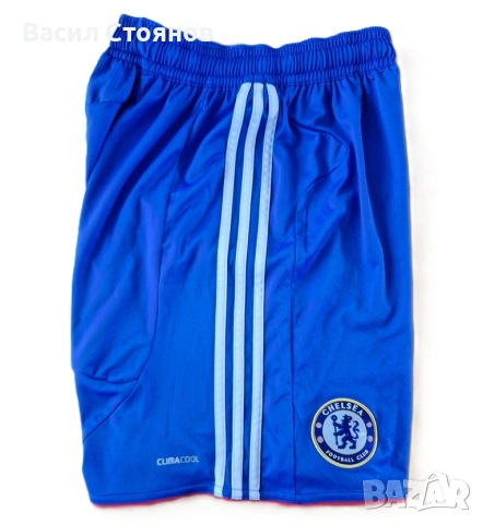 Chelsea FC / Челси - шорти adidas 2010-2011 home - размер S, снимка 3 - Фен артикули - 55242595