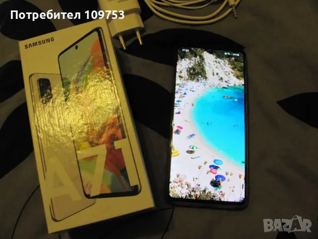 Samsung Galaxy A71 Silver, снимка 3 - Samsung - 55391392