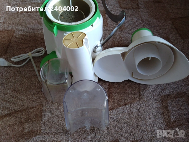 Сокоизтисквачка Moulinex JU400X 400W, снимка 8 - Сокоизстисквачки и цитрус преси - 54901331