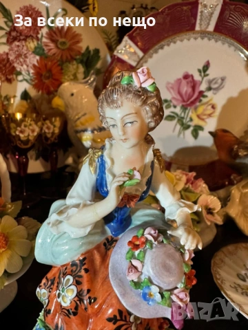 Внимание уникална красота, рядко красива немска продукция Код P2204, снимка 17 - Декорация за дома - 54198501