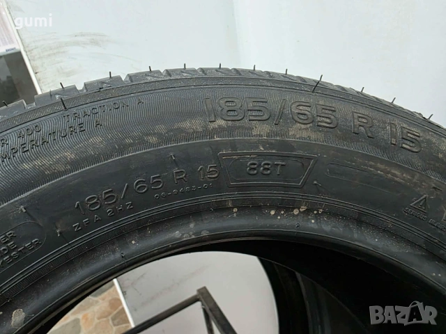 2бр летни гуми 185/65/15 MICHELIN L03770 , снимка 4 - Гуми и джанти - 51678730