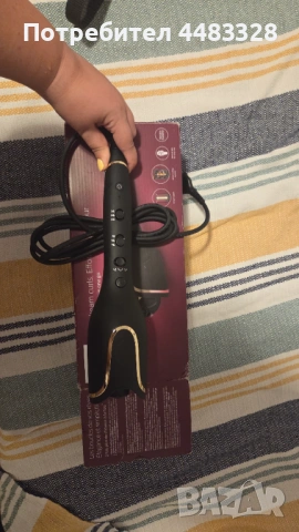 Philips Auto Curler 8000 – Автоматична маша за перфектни къдрици, снимка 4 - Друга електроника - 54896689
