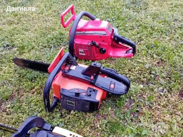 Моторна резачка Solo 654 electronic,Solo 605 Macclloch 130, Моторна  резачка Alko , снимка 6 - Градинска техника - 53905597