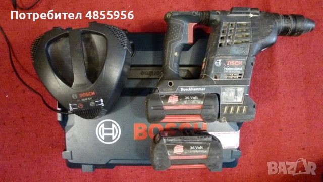 Акумулаторен перфоратор - Bosch GBH 36 V-LI Plus Professional, снимка 10 - Перфоратори - 54899962