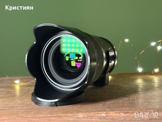 Nikon 24-70 F4S + Sigma 35mm F1.4 ART + FTZ адаптер, снимка 6 - Обективи и филтри - 55431991