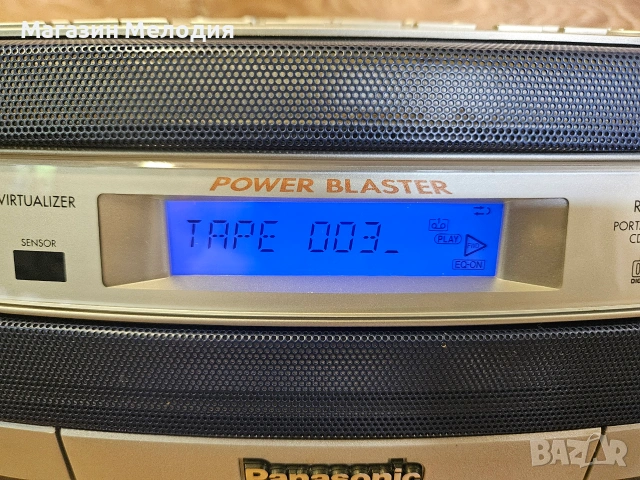 Радиокасетофон Panasonic RX-ED50 Power Blaster – Легендарен звук, Японски инженеринг от епохата на М, снимка 10 - Радиокасетофони, транзистори - 55217362