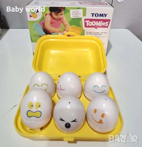 Играчка за сортиране TOMY Toomies - Къде са яйцата, снимка 3 - Образователни игри - 54793471