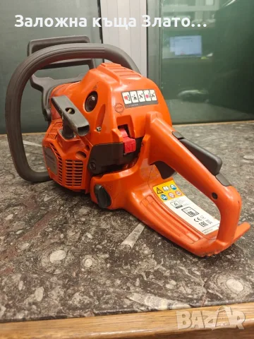 Бензинов верижен трион Husqvarna 130, снимка 6 - Градинска техника - 55327930