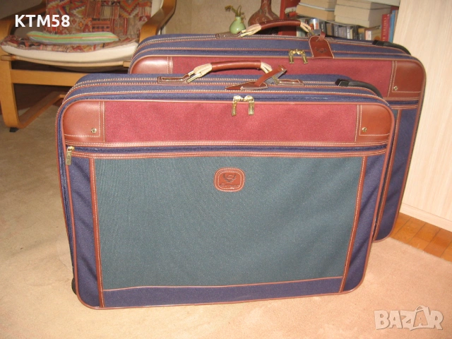 Продавам комплект куфари с колелца   Cavalet