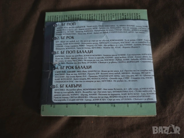 CD Мегахитове на българския рок и поп“, снимка 2 - CD дискове - 53998303