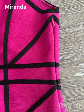 Karen Millen топ фуксия, снимка 6 - Корсети, бюстиета, топове - 55156984