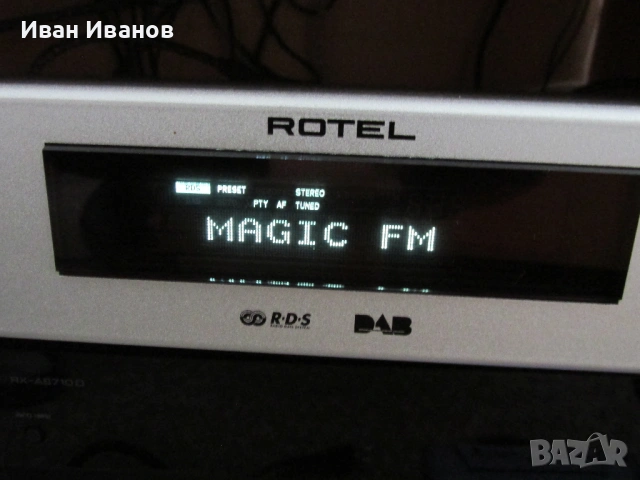 ROTEL RT-06 FM/AM/DAB HI-FI Stereo Tuner Стерео Тунер, снимка 4 - Ресийвъри, усилватели, смесителни пултове - 54700702