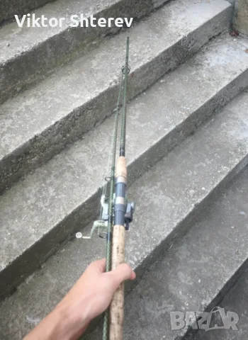 Спининг въдица 2.7м 30-60г + макара Okuma Lodestar – комплект в отлично състояние