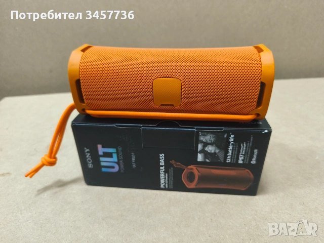 Bluetooth колонка SONY SRS-ULT10D ULT FIELD 1 BLUETOOTH, БАТЕРИЯ ДО 12 ЧАСА, ОРАНЖЕВ, снимка 7 - Bluetooth тонколони - 55119262