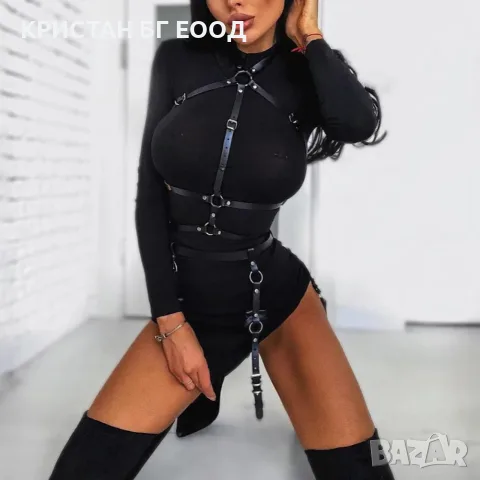 Кожен харнес KRISTAN STAR S XXL, снимка 8 - Колани - 55664294