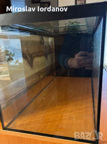 Нов Аквариум 100/40/45 с вградена филтрация, снимка 5 - Аквариуми - 53963514